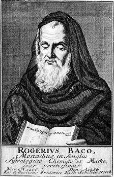 Roger Bacon, English experimental scientist, philosopher and Franciscan friar