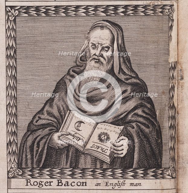 Roger Bacon (From: The order of the Inspirati), 1659. Artist: Anonymous  