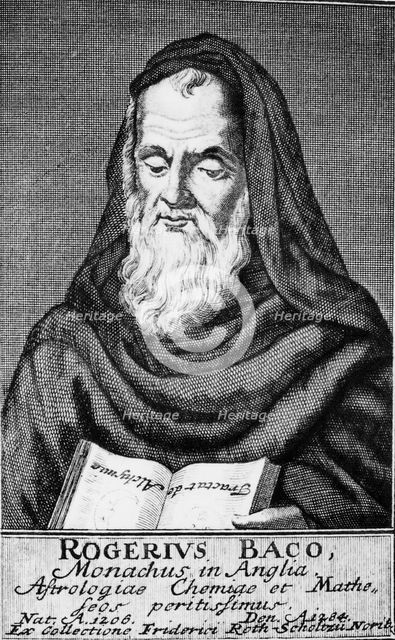 Roger Bacon, philosopher and scientist, 1786. Creator: Unknown.