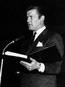 Roger Moore (1927- ), British actor, 1968. Creator: Unknown