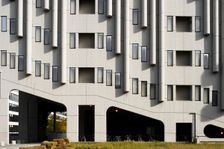 Roger Stevens Building, Chancellor's Square, Leeds University, West Yorkshire, 2012. Artist: James O Davies