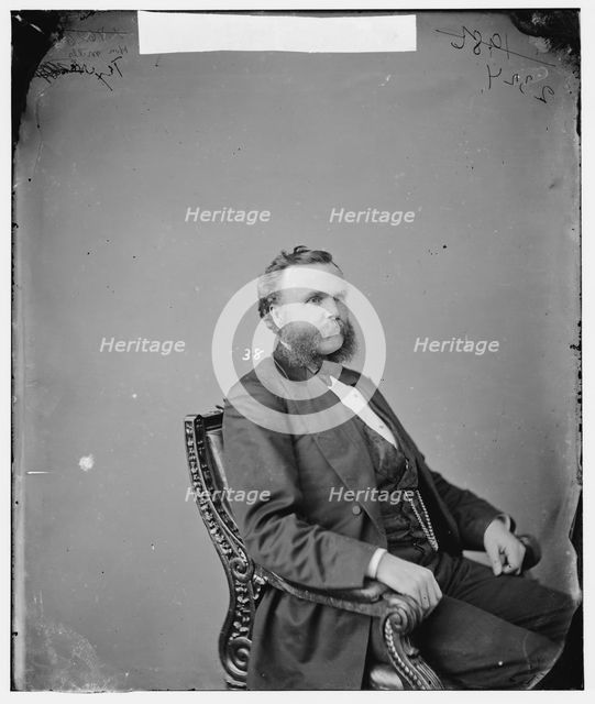 Roger Quarles Mills of Texas, between 1860 and 1875. Creator: Unknown.