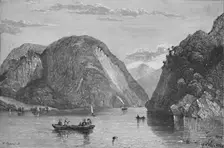 Roger's Slide, Lake George 1838, (1883). Artist: G. Wyand