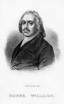 Roger Williams, Anglo-American theologian, 1854