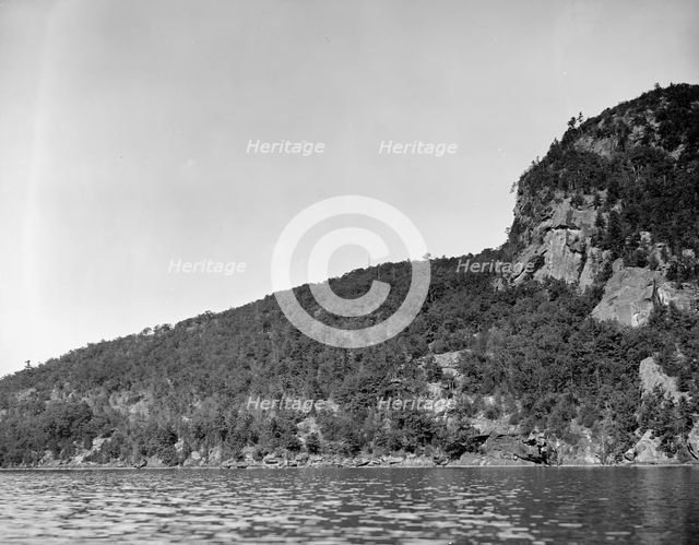 Rogers' Rock, Lake George, N.Y., between 1900 and 1910. Creator: William H. Jackson.