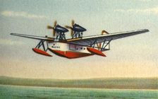 Rohrbach Rostra flying boat, 1920s, (1932). Creator: Unknown