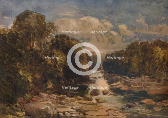 'Rokeby on the Tees', c1841. Artist: David Cox the elder.