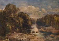Rokeby on the Tees c1841. Artist: David Cox the elder