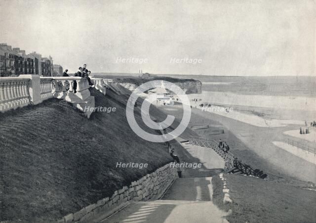 'Roker - The Beach, from the Terrace', 1895. Artist: Unknown.