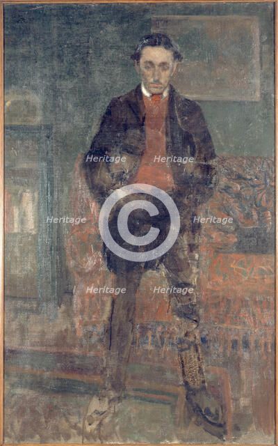 Roland Dorgelès (1886-1973), novelist, c1900. Creator: Louis Marcoussis.