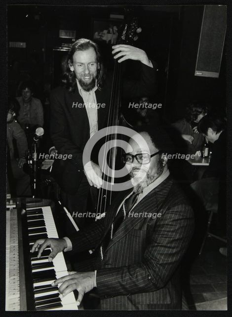 Roland Hanna and Peter Ind, 1980. Creator: Denis Williams.