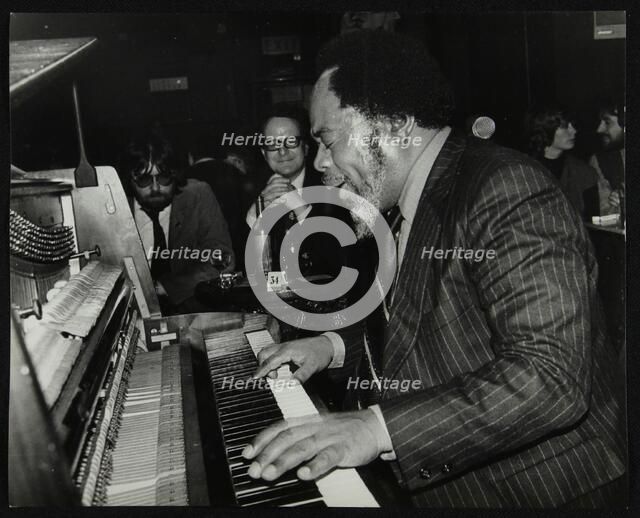 Roland Hanna playing the piano, 1980. Artist: Denis Williams