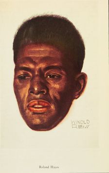Roland Hayes, 1925. Creator: Winold Reiss