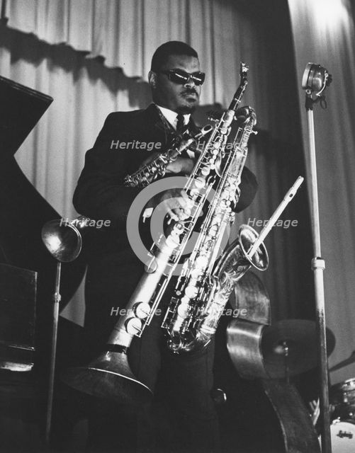 Roland Kirk, Camden Town Hall, London, 1963. Creator: Brian Foskett.