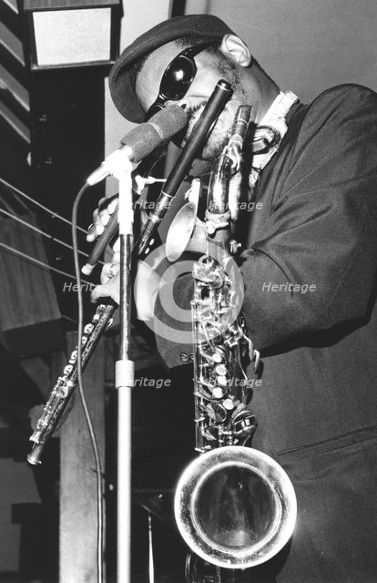 Roland Kirk, Black Prince, Bexley, London, 1967. Creator: Brian Foskett.