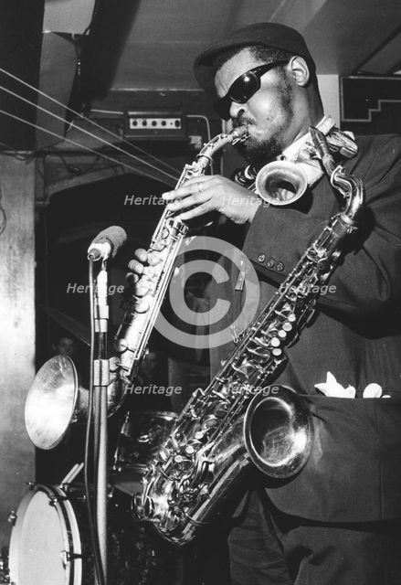 Roland Kirk, Black Prince, Bexley, London, 1967. Creator: Brian Foskett.