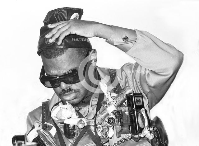 Roland Kirk, Ronnie Scotts', Soho, London, 1976. Artist: Brian O'Connor.