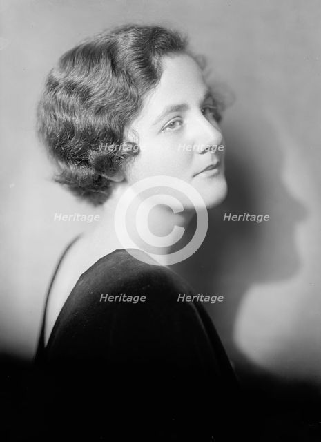 Roland, Rosalie M. - Portrait, 1933. Creator: Harris & Ewing.