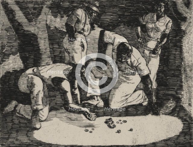 Roll Them Bones, ca.1935 - 1943. Creator: Irving Guyer.