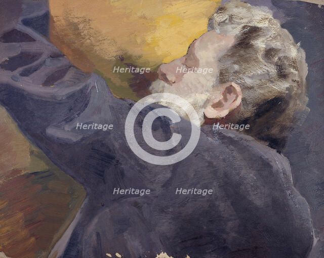 Roll painting, between 1895 and 1905. Creator: Alfred Philippe Roll.