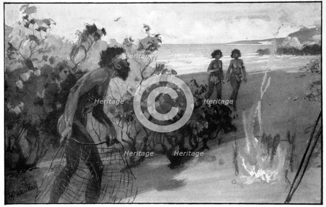 'Rolla-Mano determined to capture them', 1923.  Creator: Raymond Wenban.