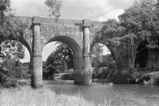 Rolle Aqueduct, Great Torrington, Devon, 1945. Artist: Eric de Maré