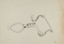 Roller Bit, c. 1936. Creator: J.Henry Marley