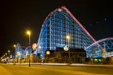 Roller Coaster, Blackpool Pleasure Beach, Lancashire, 2010. Artist: Historic England Staff Photographer