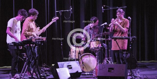 Roller Trio, 2018. Artist: Alan John Ainsworth.