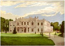 Rolleston Hall, Staffordshire, home of Baronet Mosley, c1880