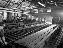 Rolling hexagonal rods, Edgar Allen Steel Foundry, Sheffield, South Yorkshire, 1962. Creator: Michael Walters