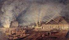 Rolling Mills 1819. Artist: Thomas Horner