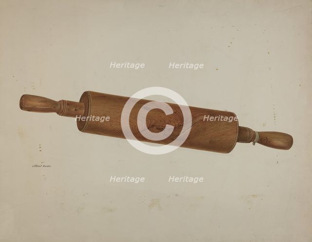 Rolling Pin, c. 1940. Creator: Albert Rudin.