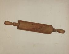 Rolling Pin, c. 1940. Creator: Albert Rudin