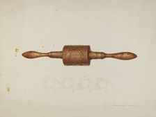 Rolling Pin, c. 1940. Creator: Edward L Loper