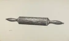 Rolling Pin, c. 1941. Creator: Amelia Tuccio