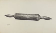 Rolling Pin, c. 1941. Creator: Amelia Tuccio