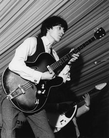 Rolling Stones - Bill Wyman, 4th National Jazz and Blues Festival, Richmond, London, 1964. Creator: Brian Foskett