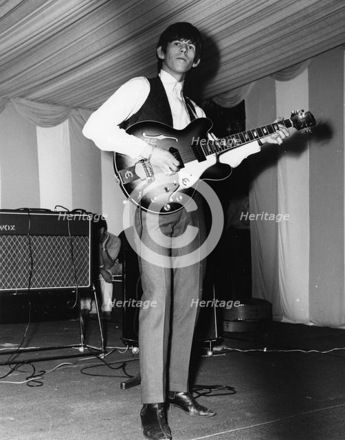 Rolling Stones - Keith Richards, Fourth National Jazz and Blues Festival, Richmond, London, 1964. Creator: Brian Foskett.
