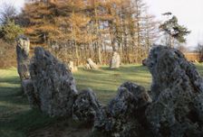 Rollright Stones, 2000 BC, Oxfordshire and Warwickshire borders, 20th century. Artist: CM Dixon