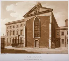 Rolls Chapel, Chancery Lane, City of London, 1800. Artist: Anon