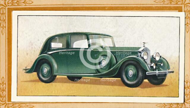 'Rolls-Royce 20-25 Saloon', c1936. Artist: Unknown.
