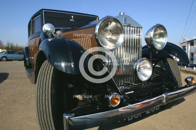Rolls-Royce car. Creator: Peter Thompson.