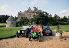 Rolls Royce Alpine Eagle, De Dion Bouton & Riley 2.5 RMB, Palace House, Beaulieu. Creator: Unknown