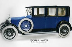 Rolls-Royce enclosed drive landaulette with partition behind the driver, c1910-1929(?). Artist: Unknown