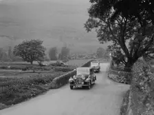 Rolls-Royce Sedanca Deville of JB Bainbridge, RSAC Scottish Rally, 1933. Artist: Bill Brunell