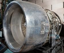 Rolls-Royce RB211-22 Turbofan Engine, Cutaway, 1973. Creator: Rolls-Royce