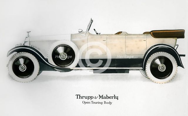 Rolls-Royce with open touring body, c1910-1929(?). Artist: Unknown