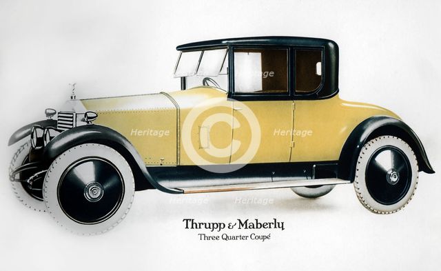 Rolls-Royce Three Quarter Coupe, 1910-1929(?). Artist: Unknown