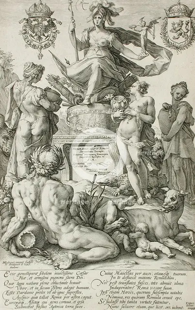 Roma, 1586. Creator: Hendrik Goltzius.